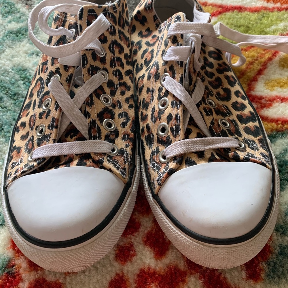 Leopard print shoes
